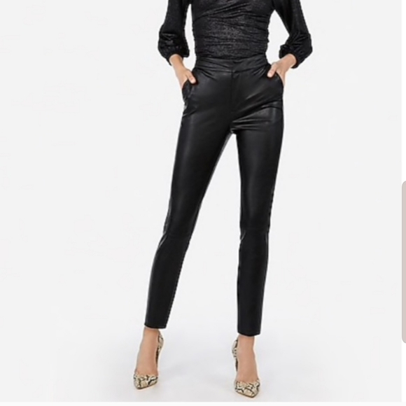 Express Pants - NWT Negin Miraleni Express Vegan Leather Express Pants - NWT Negin Miraleni Express Vegan Leather